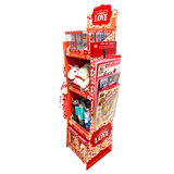 Valentine's Day Glass and Gift Assortment Floor Display - 57 Pieces Per Retail Ready Display 88573