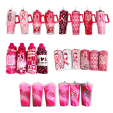 Breast Cancer Awareness Pink Support Squad Assortment Floor Display - 68 Pieces Per Retail Ready Display 88607 NOVELTY INC
