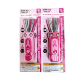 Breast Cancer Awareness Pink Support Squad Assortment Floor Display - 68 Pieces Per Retail Ready Display 88607 NOVELTY INC