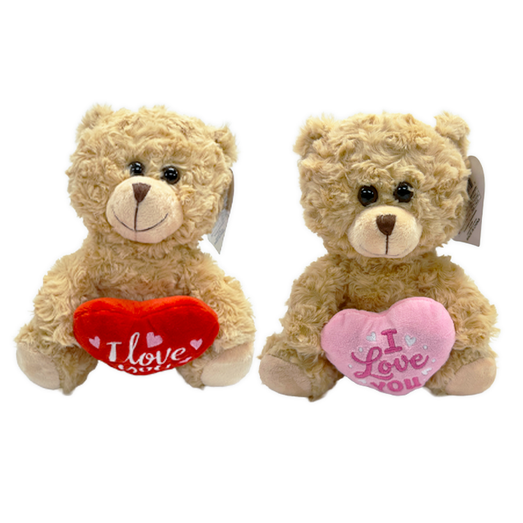 Valentines Day Glass Plush and Gift Assortment Floor Display - 56 Pieces Per Retail Ready Display Kit 88616 NOVELTY INC