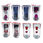 Valentines Day Glass Plush and Gift Assortment Floor Display - 56 Pieces Per Retail Ready Display Kit 88616 NOVELTY INC