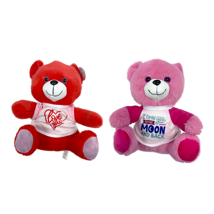 Valentines Day Glass Plush and Gift Assortment Floor Display - 56 Pieces Per Retail Ready Display Kit 88616 NOVELTY INC