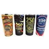 Expositor de suelo patriótico de EE. UU. 250 - 78 piezas por kit de exhibición listo para venta al por menor 88626