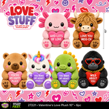 Valentine's Day Love Stuff Floor Display - 60 Pieces Per Retail Ready Display Kit 88639