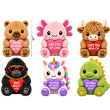Valentine's Day Love Stuff Floor Display - 60 Pieces Per Retail Ready Display Kit 88639