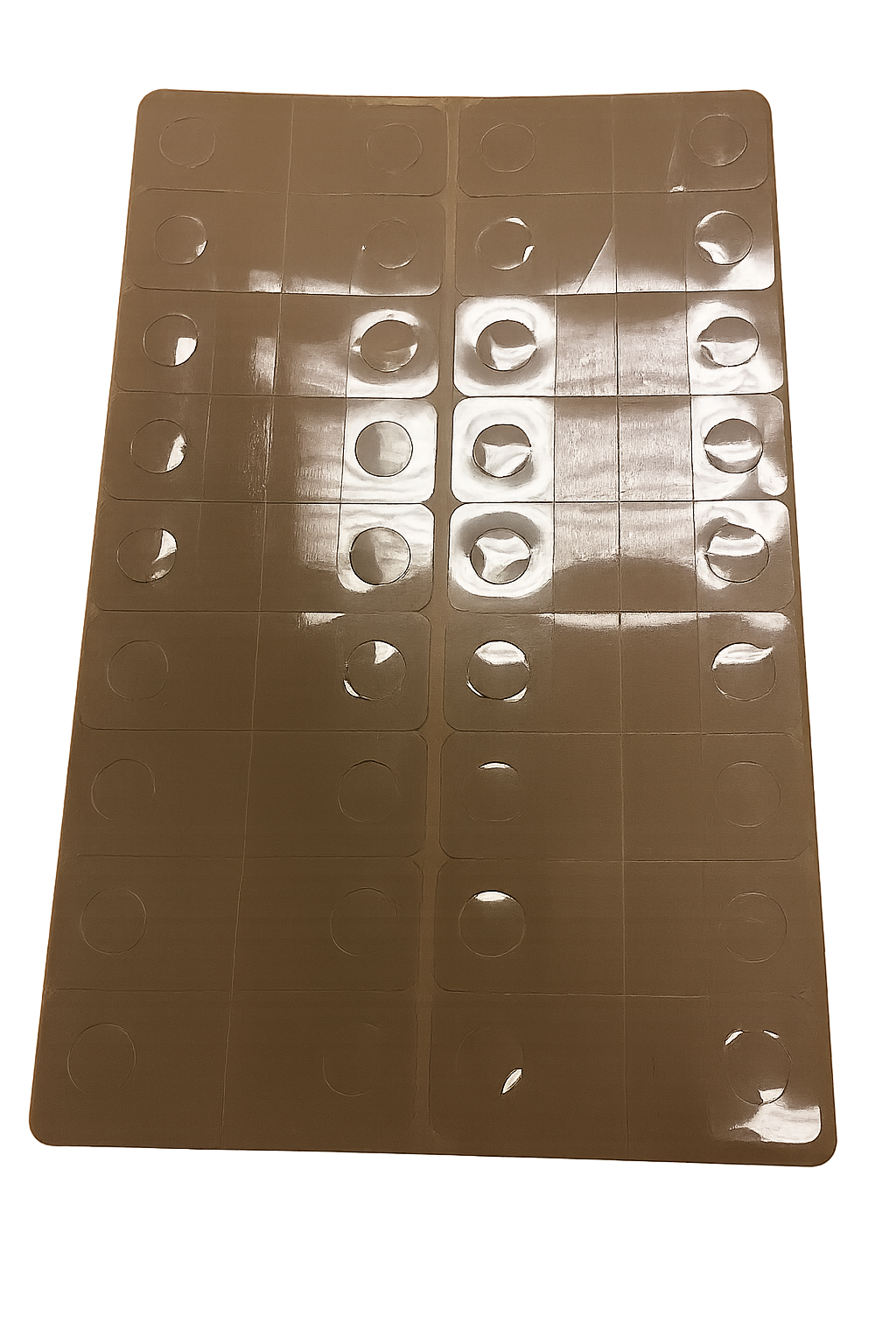 Merchandising Fixture - Adhesive Hang Tabs Sheet - 36 Pieces Per Pack 975230 NOVELTY INC