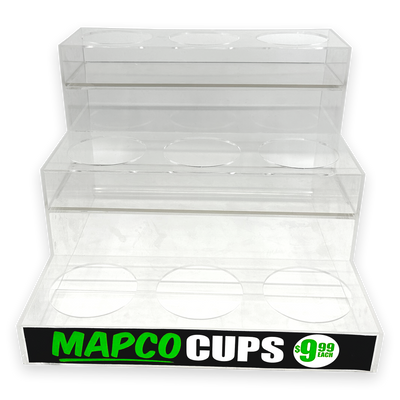 ITEM NUMBER 977710 LUCITE CUP DISPLAY