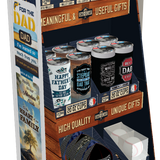 Father's Day Assorted Floor Display - 50 Pieces Per Retail Ready Display 88587