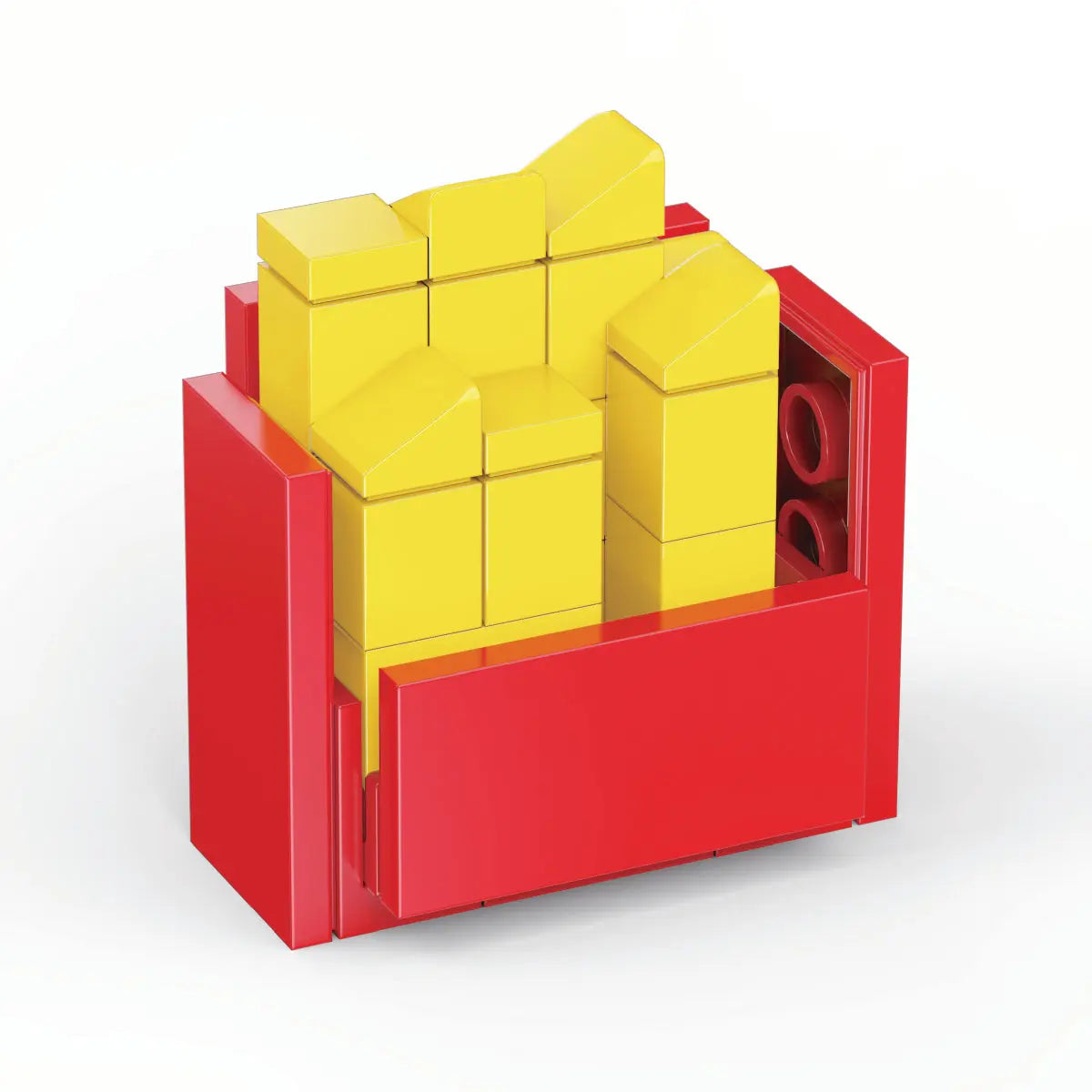 Micro Block Fast Food Set - 12 Pieces Per Retail Ready Display 24705 ...