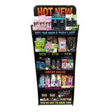 New Products - Popular Trends Assortment Floor Display - 120 Pieces Per Retail Ready Display 88617 NOVELTY INC