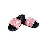 Himpy Slides - Mens Pink Cherry Pie Black Sandal - 1 Pair Per Pack