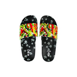 Himpy Slides - Mens Jamaican Pearl Black Sandal - 1 Pair Per Pack