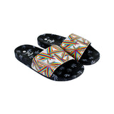 Himpy Slides - Mens Pineapple Express Black Sandal - 1 Pair Per Pack