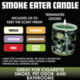 WHOLESALE SMOKE EATER CANDLE 6 PIECES PER DISPLAY 23777
