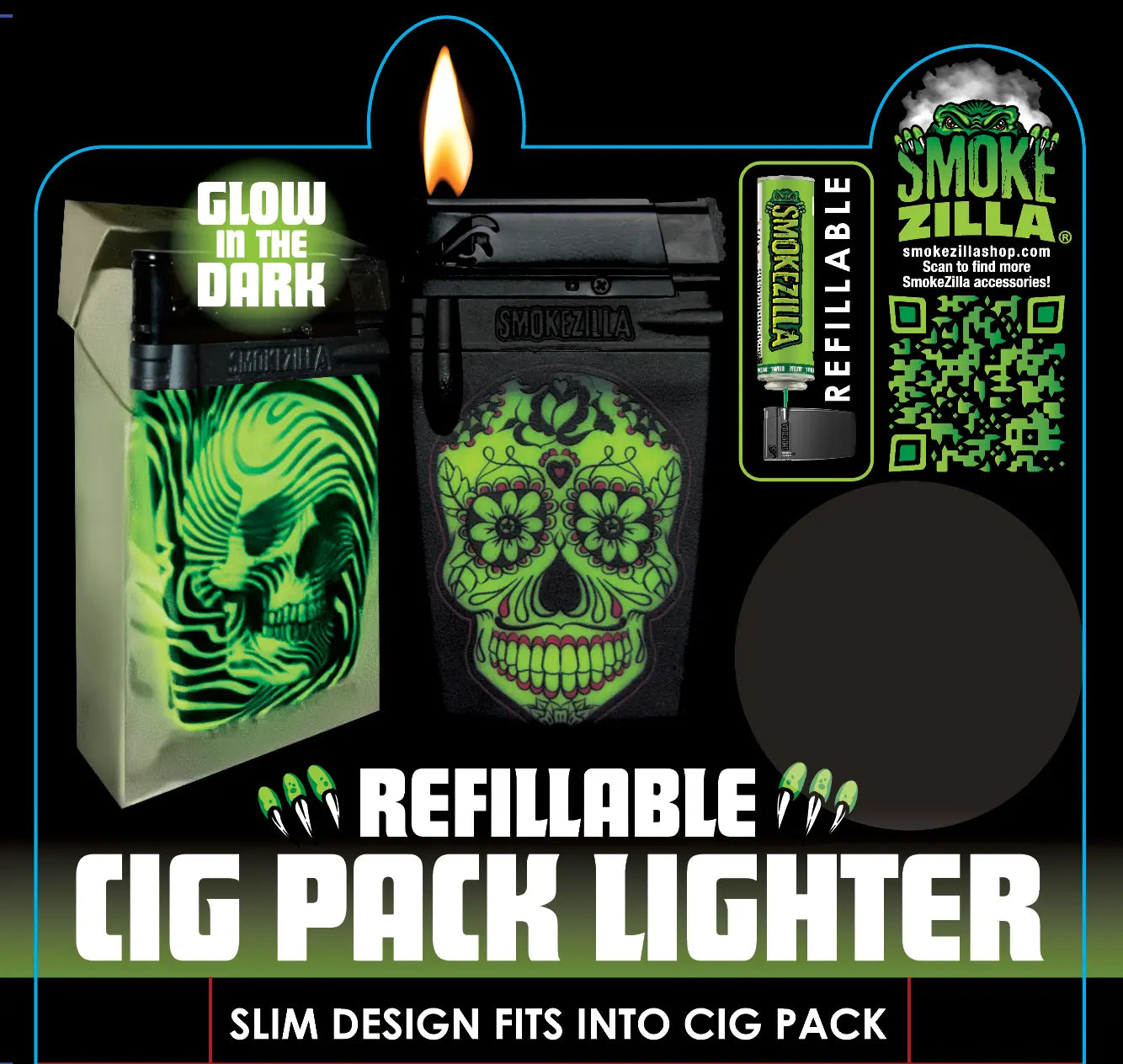 GID Cigarette Pack Thin Lighter - 12 Pieces Per Retail Ready Display GID Cigarette Pack Thin Lighter - 12 Pieces Per Retail Ready Display