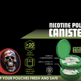 Nicotine Pouch And Storage Canisters  - 10 Pieces Per Retail Ready Display 25689