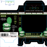 Nicotine Pouch And Storage Canisters  - 10 Pieces Per Retail Ready Display 25689