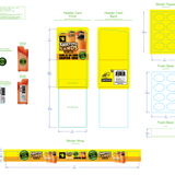 Shifting Sands Glow-in-Dark Lighter Case - 8 Pieces Per Retail Ready Display 41850