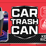 Mini Car Trash Can Accessory - 2 Pieces Per Retail Ready Display 41803