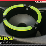 Glow In The Dark Butt Bucket Ashtray - 2 Per Retail Ready Display 41804