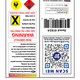 300ML Bulk Torch Blue Butane Refill - 8 Pieces Per Retail Ready Display 41834