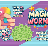 Magic Wormz Fidget Toy - 12 Pieces Per Retail Ready Display 26258