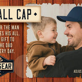 Father's Day Ball Cap Hat - 6 Pieces Per Retail Ready Display 26554