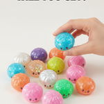Dumpling Squishy Social Post – Real Products