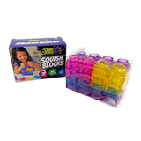 Fun Doh SquishZilla Small Squish Blocks - 6 Pieces Per Retail Ready Display 26869