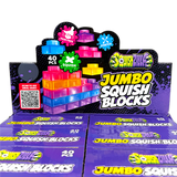 Fun Doh™ SquishZilla™ Large Squish Blocks - 6 Pieces Per Retail Ready Display 26870