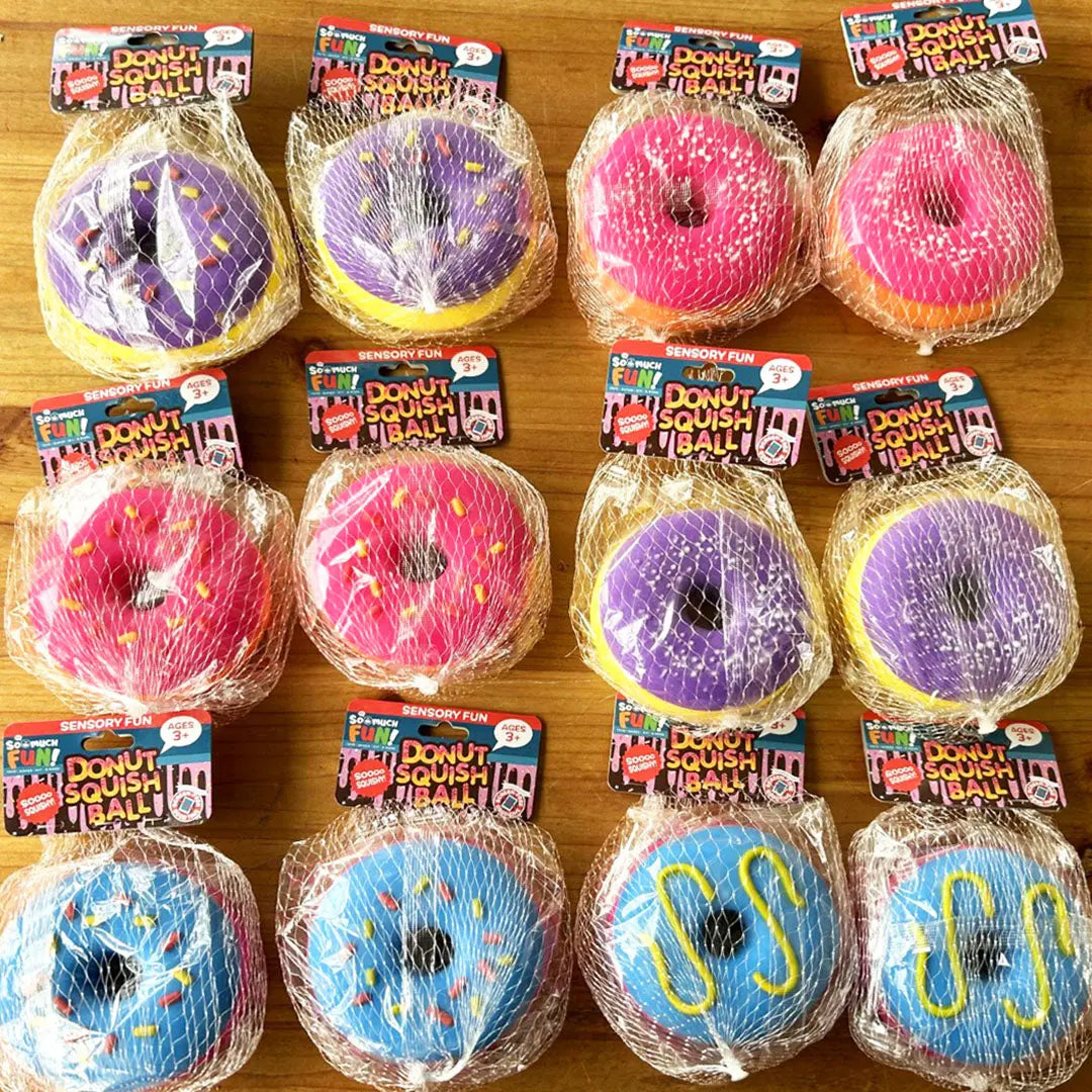 ITEM NUMBER 023675 DONUT SQUISH BALL 12 PIECES PER PACK – NOVELTY INC ...