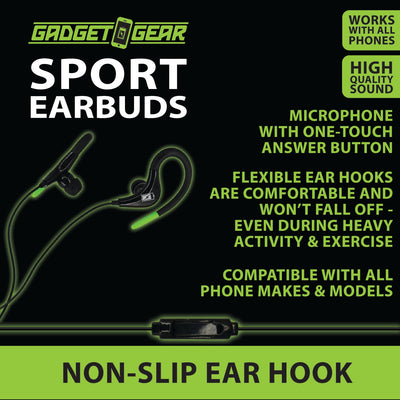 ITEM NUMBER 020777 SPORT EARBUDS 3 PIECES PER PACK