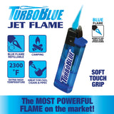 WHOLESALE TORCH BLUE JET FLAME LIGHTER 25 PIECES PER DISPLAY 21601
