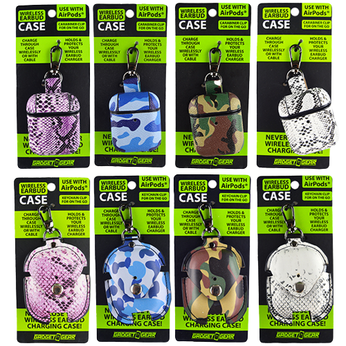 ITEM NUMBER 021659 EARBUD CASE COVERED 8 PIECES PER DISPLAY