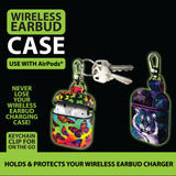 Earbud Case with Clip Key Chain- 8 Pieces Per Retail Ready Display 21763