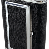 8 oz Stainless Steel Flask with Cigarette Case- 6 Pieces Per Retail Ready Display 21768