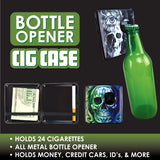 Cigarette Case with Bottle Opener- 8 Pieces Per Retail Ready Display 21884