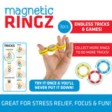 WHOLESALE MAGNETIC MAGIC RINGS 12 PIECES PER DISPLAY 21919