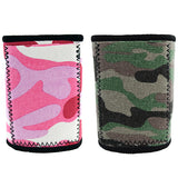 Neoprene Can & Bottle Cooler Coozie with Card Pocket- 6 Pieces Per Retail Ready 22124