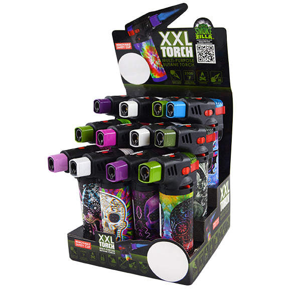 ITEM NUMBER 022354 PRINTED XXL TORCH 12 PIECES PER DISPLAY