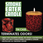 Smoke Eater Candle with Metal Jar - 6 Pieces Per Retail Ready Display 22380 SMOKEZILLA