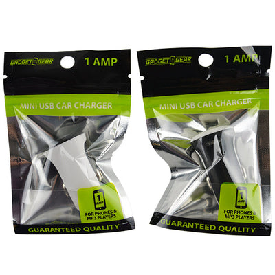 ITEM NUMBER 022449 BAG 1A CAR CHARGER 3 PIECES PER PACK