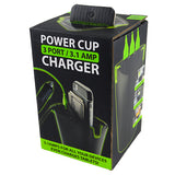 WHOLESALE USB-A CUP HOLDER CHARGER 2 PIECES PER PACK 22455