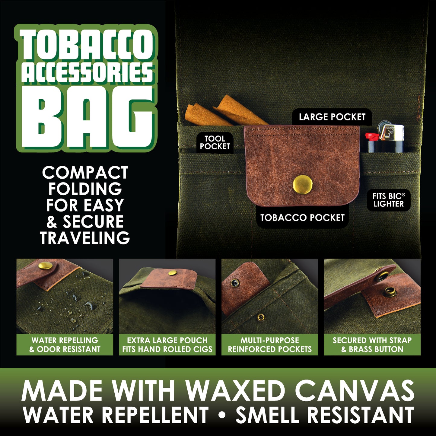 Tobacco Accessories Bag Advertisement
