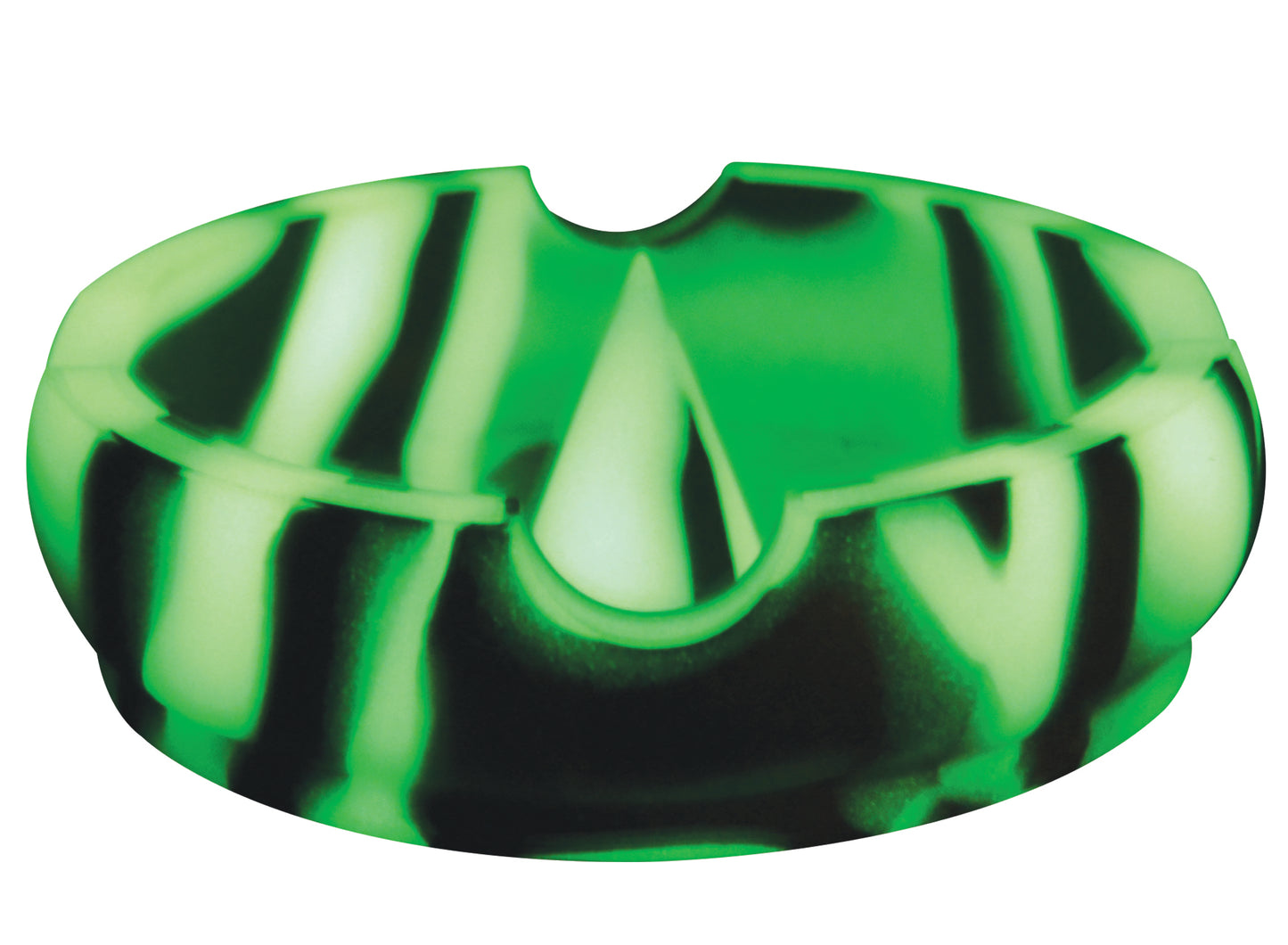 ITEM NUMBER 022581 GLOW IN THE DARK SILICONE SPIKE ASHTRAY 6 PIECES PER DISPLAY