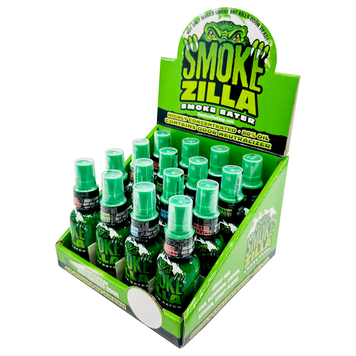 ITEM NUMBER 022623 SMOKE EATER SPRAY 16 PIECES PER DISPLAY NOVELTY