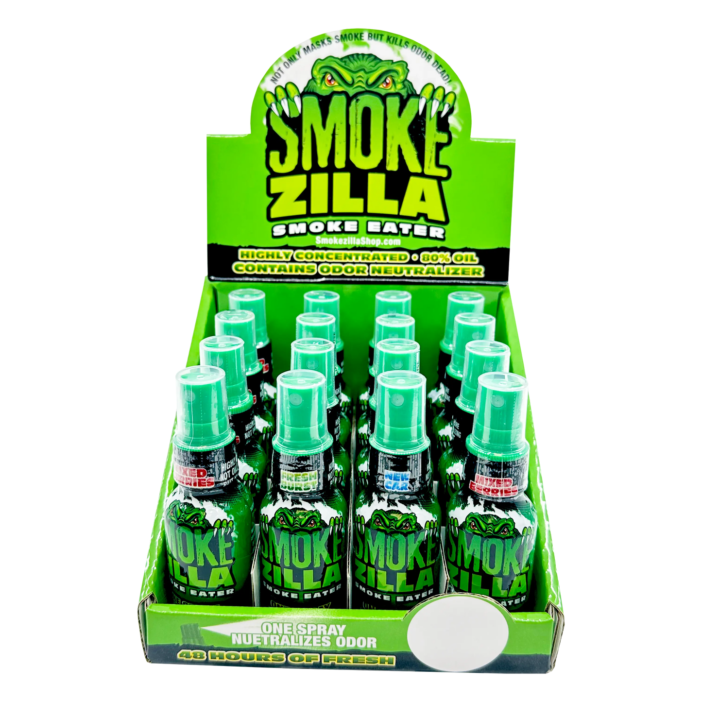 ITEM NUMBER 022623 SMOKE EATER SPRAY 16 PIECES PER DISPLAY NOVELTY