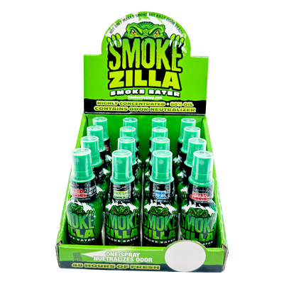 ITEM NUMBER 022623 SMOKE EATER SPRAY 16 PIECES PER DISPLAY