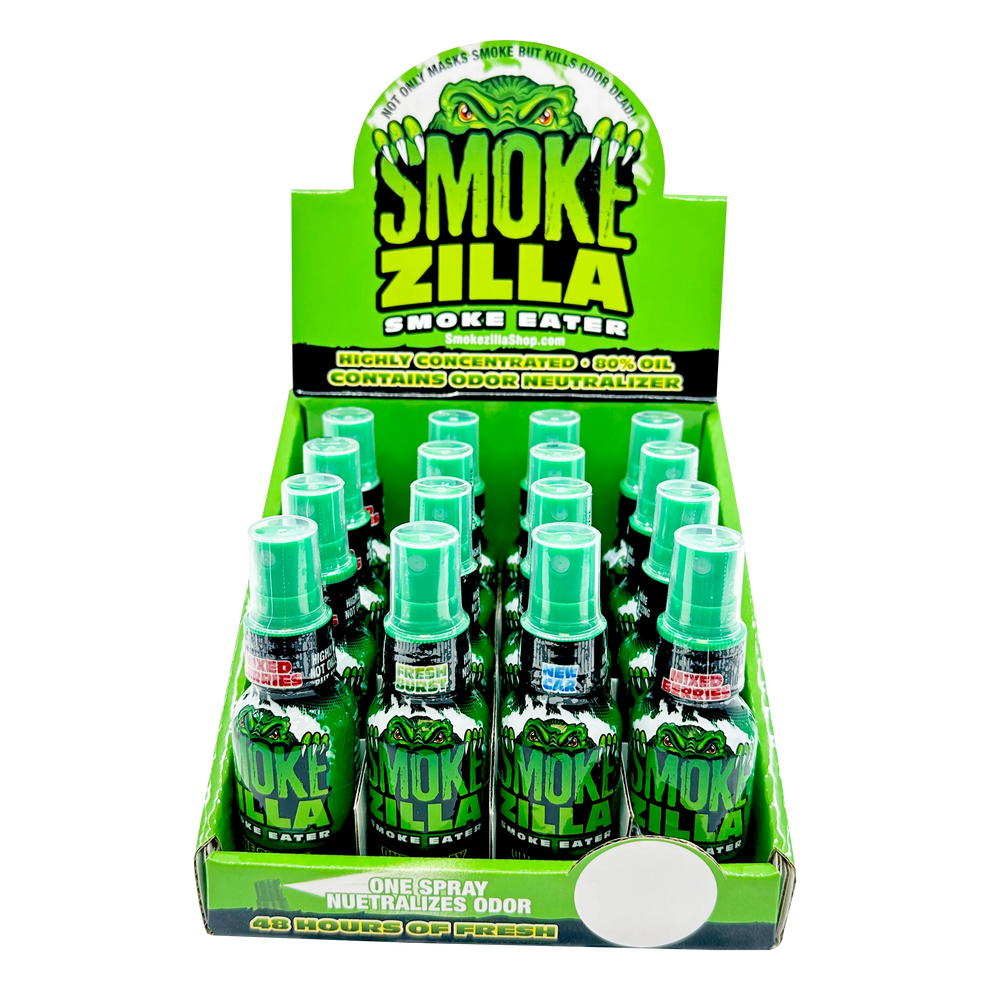 ITEM NUMBER 022623 SMOKE EATER SPRAY 16 PIECES PER DISPLAY NOVELTY