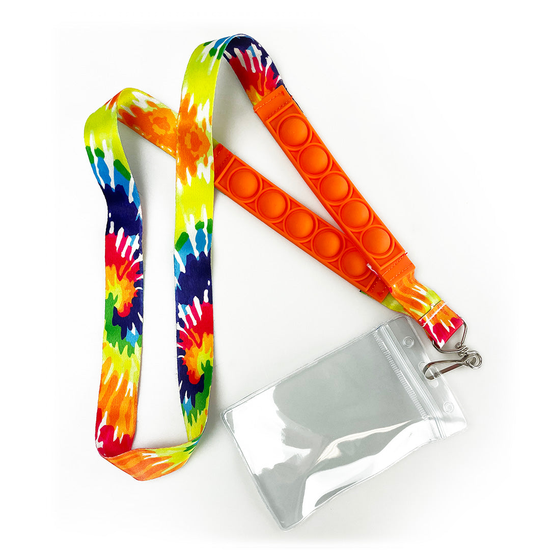 ITEM NUMBER 022654 FIDGET POP LANYARD 12 PIECES PER DISPLAY